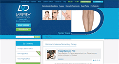 Desktop Screenshot of lakeviewderm.com