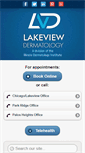 Mobile Screenshot of lakeviewderm.com